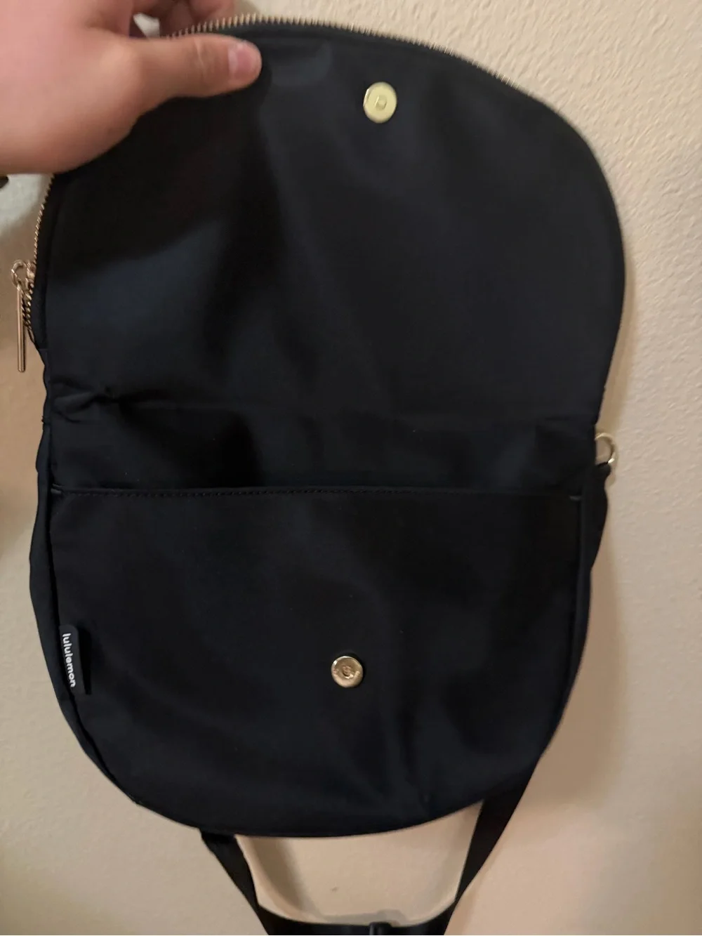 Black Lululemon Crossbody Shoulder Bag